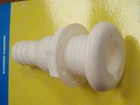 Thru Hull Fitting Seachoice 18051 Fits 3/4 Hose White Bilge Boat Hardware Sale New. Price: $12.30.