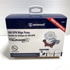 Attwood Tsunami MK2 12V 500 Gph Bilge Pump Model 5606-7 New. Price: $19.99.