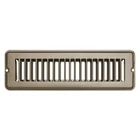 Rv Designer 2" X 10" Tan Metal Undampered Floor Register New. Price: $16.25.