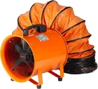 Vevor Industrial Portable Air Blower Ventilator With Hose, 10 Inch, Orange New. Price: $191.99.