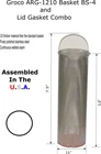 Stainless Sea Strainer Basket By Unique Boat Parts Fits GROCO-ARG-1210 BS-4 New. Price: $59.95.