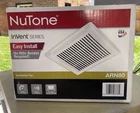 Nutone ARN80 Cfm Bathroom Ceiling Ventilation Fan White No Attic Access Needed Open. Price: $55.00.