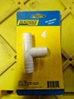 Seachoice Plastic Way Tee Hose Fitting For Boats White 3/4" Plumbing Scp 18241 New. Price: $6.99.