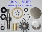 Raw Sea Water Pump Rebuild Kit With Shaft 824-0020 Fits Jabsco 6400-0051 1/2 Cam New. Price: $339.95.