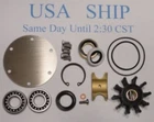 Impeller Raw Sea Water Pump Repair Kit For Northern Lights 25-12007 Jabsco W/cam New. Price: $99.95.