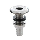 Nrc&xrc Marine Grade Stainless Steel Barbed Short Straight 3/8" Id Thru-hull ... New. Price: $20.71.