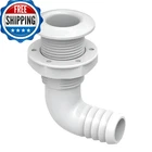 Seaflo 1" 90 Angled Thru Through-hull Fitting With Built-in-check Valve New. Price: $54.83.