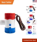 Durable 12V Bilge Pump With Anti-airlock Perfect For Harsh Marine Conditions New. Price: $24.99.