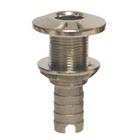 Groco HTH-500-S Stainless Steel Hose Barb Thru-hull Fitting 1/2" New. Price: $35.26.