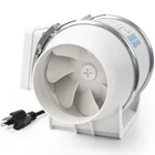 Voltset 4 Inch Duct Fan, Inline Ventilation Exhaust (new), White. Price: $73.02.