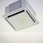 Broan 682 Bathroom Ventilation Fan With Charcoal Filter And White Plastic-grille Open. Price: $35.00.