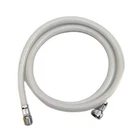 Barka TP-1538/1 White Plastic 3/8" Female 15/1 1.5M Flex Shower Hose New. Price: $19.95.