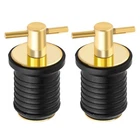 1INCH Marine Drain For Boats T-handle Snap Plugs Brass/stainless ... New. Price: $29.18.