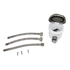 Scandvik 12134 316 Stainless Steel Recessed Transom Shower Mixer Shut-off Valve New. Price: $157.49.