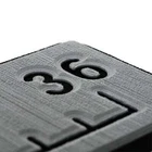 Seadek 36" Routed Ruler 6MM Brushed Storm Gray/black #53583-80066 New. Price: $51.48.