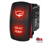 Waterproof 12V Lit Switch Bilge Pump Marine Ski Wakeboard Bass Pontoon Boat Red New. Price: $16.50.