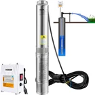 Vevor Deep Well Submersible Pump Stainless Steel Water 1.5HP 37GPM 276 Ft New. Price: $175.90.