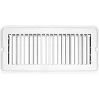 Rv Designer H875 Metal Floor Register, Undampered, 10 X 4 Inch, White, New. Price: $27.27.
