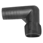 3/4" I.d. To Female 90 Plastic Black Elbow Hose/pipe Adapter New. Price: $12.53.