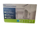 Homewerks 7140-80 Bathroom Fan Ceiling Mount Exhaust Ventilation White Open. Price: $39.95.