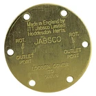 Jabsco 11830-0000 End Cover For 2620/3380/4540/5320/5850 Pumps New. Price: $37.15.