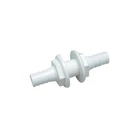 Seachoice 18201 Double-ended 3/4" X Thru Hull Connector For Hose New. Price: $14.21.