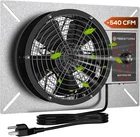 Abestorm 540CFM IP-55 Rated Crawlspace Ventilation Fan With Humidistat Thermo... New. Price: $102.99.