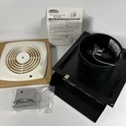 Broan 509S Exhaust Ventilation With Switch, 8" Through Wall Fan, White / Open. Price: $84.95.