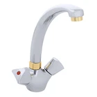 Ambassador 132-0205-CG Trinidad- Cast Galley/wet Bar Faucet (CHROME/18K Gold) New. Price: $232.09.