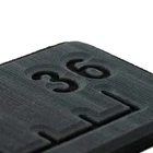 Seadek 36" Routed Ruler 6MM Brushed Dark Gray/black #53583-80067 New. Price: $52.26.