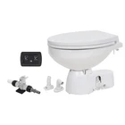 Jabsco Quiet Flush E2 Fresh Water Toilet Regular Bowl - 24V Soft Close Lid New. Price: $1027.66.