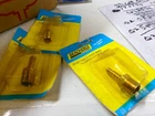 (3) Seachoice #20781 Male Hose All Brass, Fuel Fitting 5/16" Barb- 3/8"NPT New. Price: $14.99.