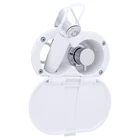 Ambassador 136-1712-AW Aidack Transom Shower (hot/cold), White New. Price: $219.51.