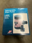 Johnson Pump L4000 Submersible Bilge 12/24V New. Price: $175.00.