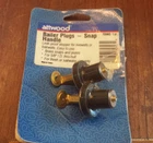 Attwood 7534A3 1 Pair Bailer Plugs Snap Handle 5/8" Id Thru-hull New. Price: $5.00.