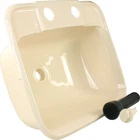 Jr Products 95361 Single Bowl Sink New. Price: $58.51.