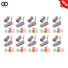 10 Sets 2-PIN Connectors With 20 Pairs Solid Terminals Fit For DT04-2P DT06-2S New. Price: $35.98.