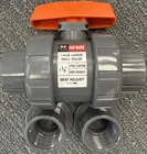 Hayward TB1150STE 1-1/2" Pvc Series True Union Ball Valve, Epdm New. Price: $112.50.
