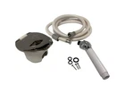 Scandvik 12131 Recessed Shower Handle/hose 6" White Pb No Delrin Adapter New. Price: $109.99.