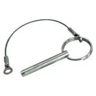 Whitecap 1/4" X 1-5/8" Quick Release Pin Lanyard & Tab New. Price: $25.95.
