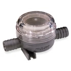 Flojet 01740000G Inline STRAINER,2 1/4"H,CLEAR,420 Micron 4YD29 New. Price: $156.50.