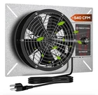 Abestorm 540CFM IP-55 Rated Crawlspace Ventilation Fan With Humidistat New. Price: $84.09.