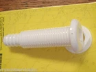 Thru Hull Fitting Seachoice 18161 Extra Long Hose 3/4" White Plastic Boat Parts New. Price: $14.95.