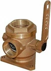 Groco BV-1000 Bronze Flanged Full Flow Seacock Stainless Ball Stem New. Price: $507.55.