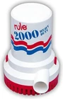 Bilge Pump, Rule 2000 Gph, 12 Volt New. Price: $109.00.