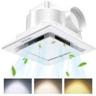 Fasdunt Bathroom Exhaust Fan With Light, Ultra Quiet 1.0 Sones & 120 Cfm, Dim... New. Price: $101.24.