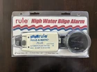 Rule 33ALA High Water Bilge Alarm 12V Dc Automatic Float Switch Gauge Marine New. Price: $69.00.