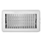 Rv Designer H873 4" X 8" White Metal Dampered Floor Register New. Price: $24.86.