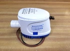 Maxzone A02-111001 Submersible Bilge Pump Gph 12V Marine Boat Water Used. Price: $20.00.