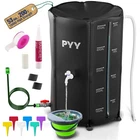 Pyy Rain Water Collection Barrel 53 Gallon Black Large Storage Tank Wi... New. Price: $92.14.